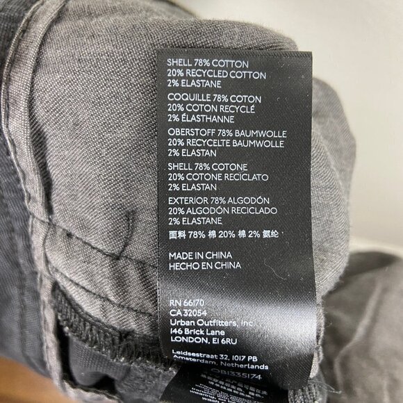 ANTHROPOLOGIE | Tapered Side Stripe Black Pants 6 NWT - Picture 8 of 11